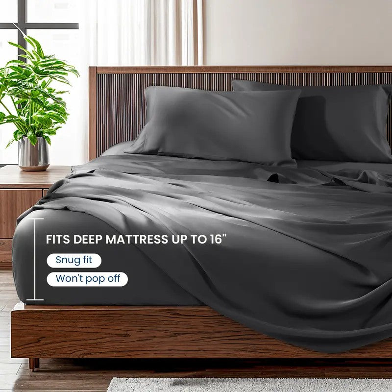 Silky Bamboo Cooling Sheet Set - view 3